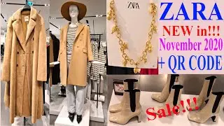 ZARA #New In November 2020 with  #QRcode + Prices | #Zara Fall-Winter Essentials