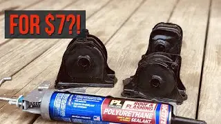 DIY How To Make Polyurethane Engine Mounts for $7!