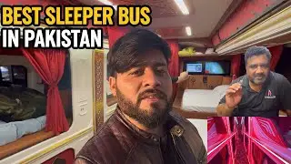 Best Sleeper Bus in Pakistan | Adventure Tour Starts 🇵🇰 EP.01 | North Pakistan Motorcycle Tour