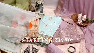 Koskii's  refreshing range of  Unstitched Salwar Suits!
