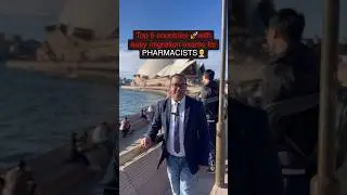 🌍 Top 5 Countries for Easy Pharmacist Migration! 💊🛫 #shorts #pharmacist #migration #drakramahmad