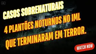 4 PLANT&Otilde;ES NOTURNOS NO IML QUE TERMINARAM EM TERROR.