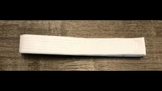 Karate Atlanta White Belt Red Stripe Curriculum Side View Slow Motion