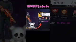 free fire bio in Instagram ID mention 😱 #freefire #unit_babu_ff #foryou #shorts #ff