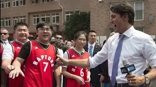 Justin Trudeau's China visit takes lighter tone