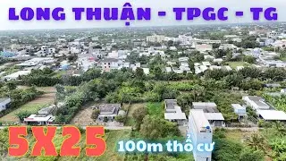 MS912 Bán đất đường ô tô thông phường Long Thuận thành phố Gò Công TG cũ