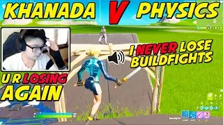 OutCast Physics Challenges Khanada To a 1V1 WAGER After LOSING To Him in Zone Wars & THIS Happened