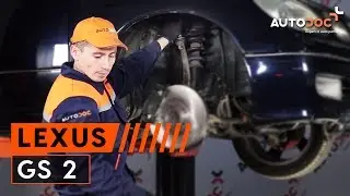 How to change front upper arm LEXUS GS 2 TUTORIAL | AUTODOC