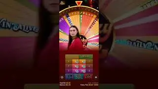 JUSTINA HOST IS CHEATING PEOPLE OUT OF THERE MONEY NOT SPINNING PROPERLY SLOW FAKE SPINS HIT 1S 