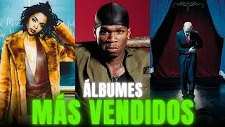 TOP 10 &Aacute;LBUMES de HIP-HOP M&Aacute;S VENDIDOS de la HISTORIA