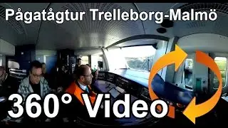 360 video Pågatåg till Trelleborg, en historisk dag för Trelleborgarna