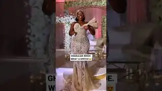 Ghanaian bride. What a dress!😍🙌🏾 #ghanaweddings #weddingdress #weddings #bride #bridedress