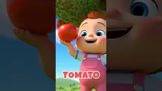Vegetables Song for Kids 🥕🥦🍅 | Learn Vegetables Names | Nursery Rhymes & Kids Songs #shorts #cartoon