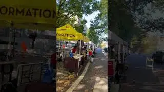 PSU Farmers Market (I bought some honey and some salmon) #portland #oregon