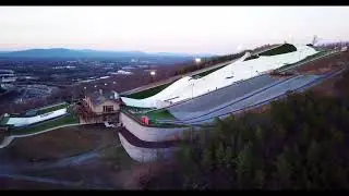 Drone view of Snowflex in Lynchburg VA