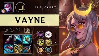 Vayne ADC vs Sivir - KR Master Patch 26.02