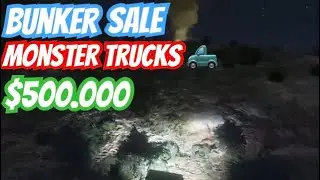GTAONLINE| BUNKER SALE GUNRUNNING 504K WORTH OF STOCK IN 2 MONSTER TRUCKS..!!? HWFGK ;-)))