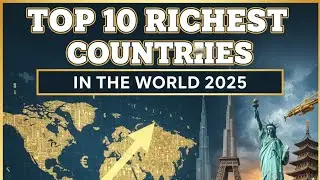 🌎 Top 10 Richest Countries in the World 2025 | Highest GDP per Capita