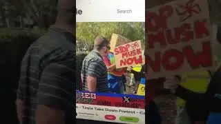 Josh Fulfer, MAGA terrorist, harassing protestors in Dublin, CA on March 15, 2025.