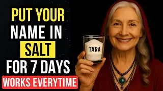 Put your Name in Salt to Attract Money, Love & Abundance | Ancient Buddhist Teaching