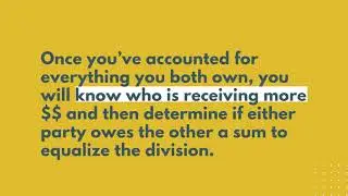 Property and Debt Division Cheat Sheet