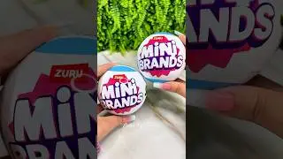 Opening 2 Capsules Mini Brands Sneakers by Zuru 👟 ASMR Videos [no talking] #unboxingpopulartoys