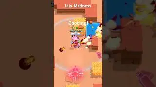 Lily madness in showdown!#brawlstars  #supercell #lily #showdown #shorts #viralvideo #viralshorts