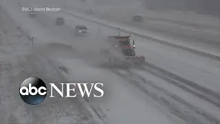 Major storm causing treacherous travel conditions