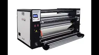 Roll to Roll Heat Press | Rotary Heat Press | Calenders | Calendar Heat Transfer Machine | ERT-H