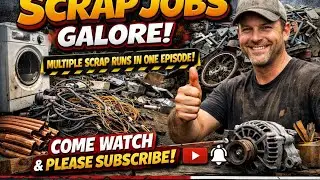 Multiple Scrap Jobs in One Day 💪 Turning Trash Into Real Money | Come Watch & Subscribe