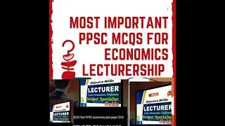 Most important MCQs for PPSC economics lecturership paper