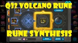 Taichi Panda - Q32 Volcano Rune Synthesis