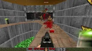 Ultimate Doom - Brutal Doom Mod PC Gameplay (retrobajtel #7)