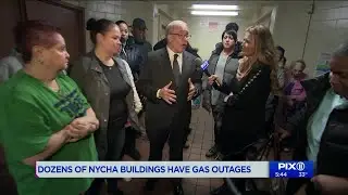 Dozens of NYCHA buildings have gas outages