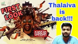 DARBAR FIRST LOOK|RAJINIKANTH|A.R MURUGADOSS|SANTOSH SIVAN|LYCA PRODUCTIONS|ANIRUDH