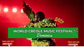 Popcaan performing Live at the World Creole Music Festival 2023 - Dominica
