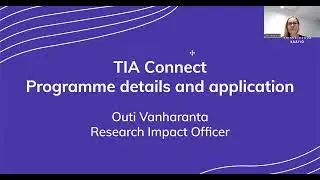 TIA Connect &ndash; Introduction to FRIF&rsquo;s Tandem Industry Academia Connect Program (1 Sept 2025)