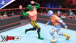 FULL MATCH - Sin Cara vs Fake Sin Cara - Extreme Rules - WWE 2K23