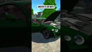 Luxury or Monster? Bentley Continental GT Review🤔 #shorts #ytshorts #youtubeshorts #gaming #review
