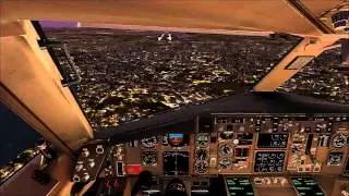 PMDG 757 200 Landing at Moskow