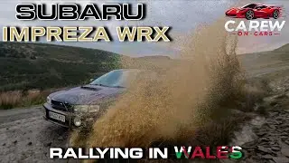 Subaru Impreza WRX GC8 Rallying In Wales