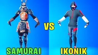 Samurai Scrapper vs IKONIK in Fortnite Dance Battle..!