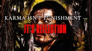 Karma isn't punishment - it's reflection 