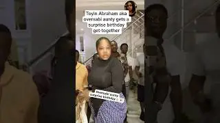 Toyin Abraham gets a surprise birthday get-together #fypage #toyinabraham #pricilliaojo # surprise