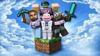 WE PLAYED MINECRAFT IN ONE BLOCK