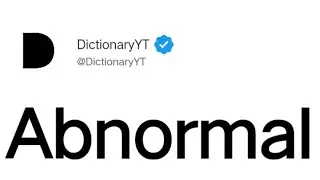 Abnormal Meaning in English