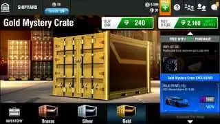 Racing Rivals OPENING 9 GOLD CRATES!