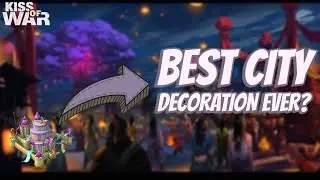 Kiss of War Anniversary Event and New Base Decoration Review