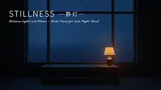 【静灯】眠る前、何もしない夜のための静かなピアノ｜Late Night Reset Piano BGM