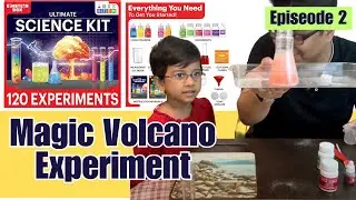 Ep 02 Easy Science Experiments for Kids | Volcano | Einstein Box Ultimate Science Kit Review 2024
